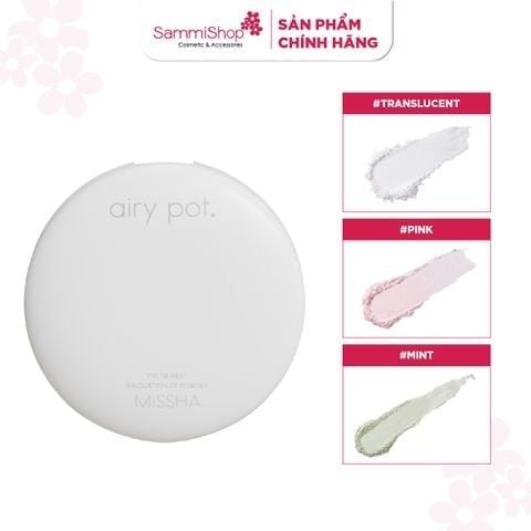 [date 9/2027] Missha Phấn phủ Airy Pot., 5g