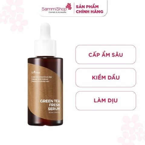 [date 9/2027] Isntree Tinh Chất Green Tea Fresh Serum 50ml