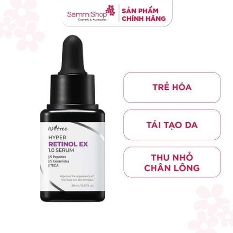 [date 5/27] Isntree Tinh Chất Hyper Retinol Ex 1.0 Serum 20ml