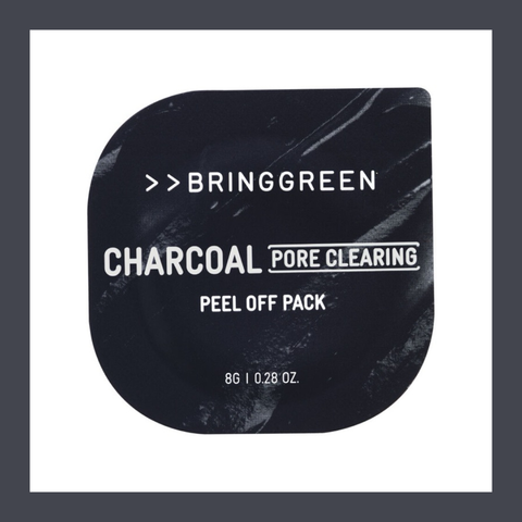 [date 9/2027] Bring Green Mặt nạ rửa Charcoal Pore Clearing Peel Of Pack  8g