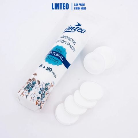 Linteo Bông tẩy trang 140 miếng