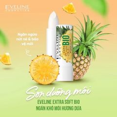 Eveline Son dưỡng Extra Soft Bio Pineapple Lip Balm 4g