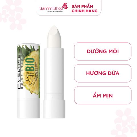 Eveline Son dưỡng Extra Soft Bio Pineapple Lip Balm 4g