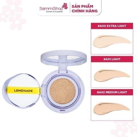 APP-WEB SPIKEDAY 14.04 - 16.04 Lemonade Phấn nước Supermatte no makeup Cushion