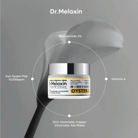 Dr. Melaxin Kem dưỡng -5.7 Oyster Pep-3 Renewal Cream 50ml