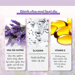 Evoluderm Gel tắm tinh chất Lavender 500ml