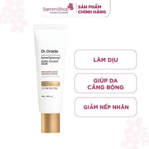 [date 9/2027] Dr.Oracle Kem dưỡng RetinoTightening Double Collagen Cream 50ml