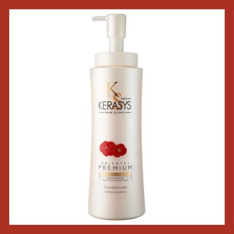 Aekyung Kerasys Dầu xả Oriental Premium Red Camellia EX Volumizing Repair Conditioner 600ml