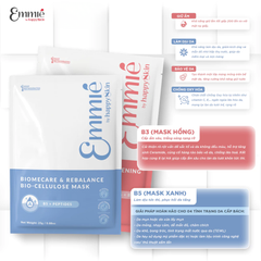 Emmie by Happyskin Mặt Nạ Bio-Cellulose Mask 25g