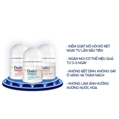 Etiaxil Lăn khử mùi da thường Detranspirant Extreme Peaux Normales Roll-on (Đỏ) 15ml