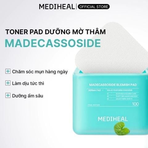 APP-WEB 01.04 - 03.05 Mediheal Mặt nạ dưỡng da Madecassoside Blemish Pad 170ml