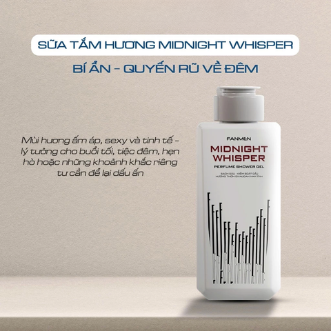 Fanmen Sữa tắm nước hoa Midnight Whisper