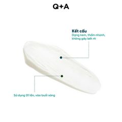 Q+A Kem chống nắng Niacinamide Balancing Daily Sunscreen 50ml
