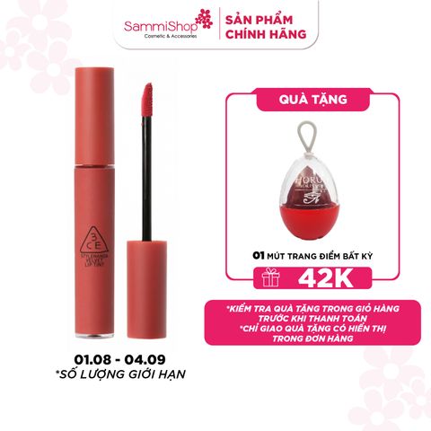 01.08-04.09 APP.WEB 3CE Son kem Velvet Lip Tint