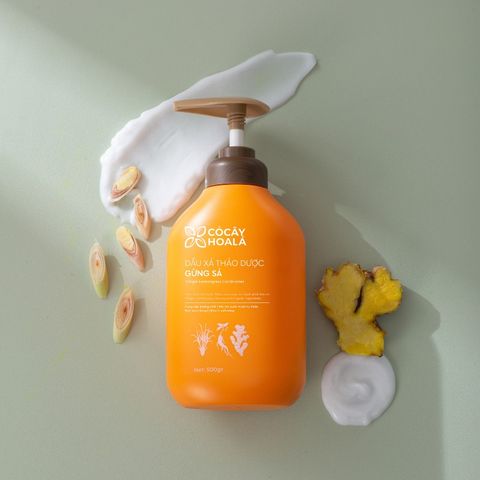 CoCayHoaLa Dầu xả thảo dược Gừng Sả 500g