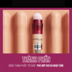 Maybelline Bút che khuyết điểm Instant Age Rewind Eraser Multi-use Concealer 6ml
