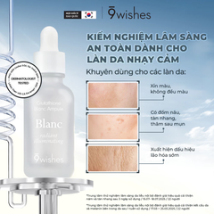 9wishes glutathione blanc ampoule 30m 9 Wishes Tinh chất Glutathione Blanc Ampule 30ml9 Wishes Tinh chất Glutathione  Blanc Ampule 30ml – SammiShop