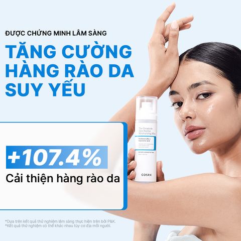 COSRX Xịt dưỡng ẩm The Ceramide Skin Barrier Moisturizing Mist 120ml