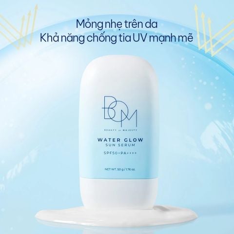 BOM Tinh chất chống nắng Water Glow Sun Serum 50g