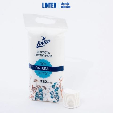Linteo Bông tẩy trang 222 miếng