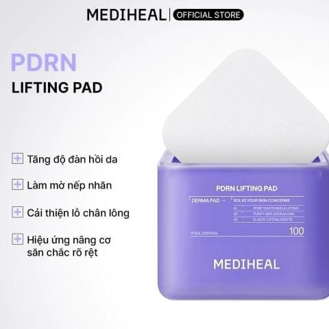 APP-WEB 01.04 - 03.05 Mediheal Mặt nạ dưỡng da Pdrn Lifting Pad 170ml