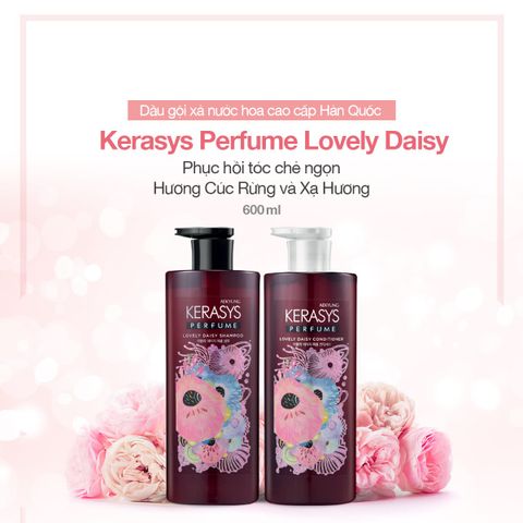 Kerasys Dầu gội Perfumed Lovely Daisy Shampoo 600ml