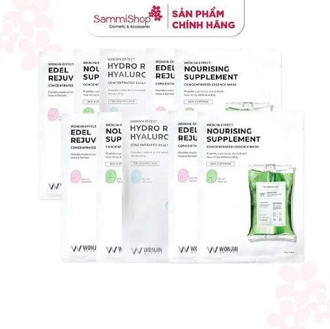 COMBO 03.11 - 02.12 Combo 10 mask Wonjin effect Mặt nạ