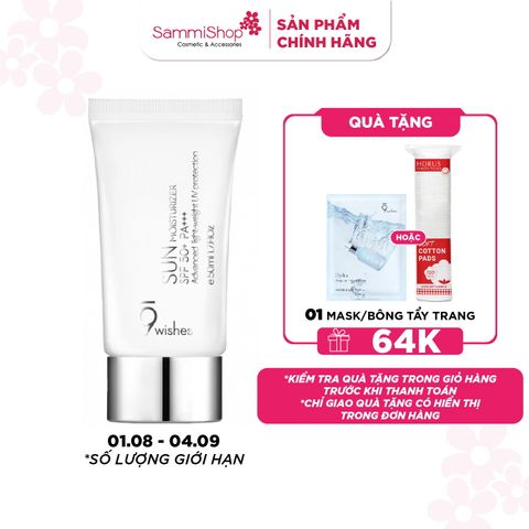9 Wishes Kem chống nắng Sun Moisturizer SPF 50+ PA+++ 50ml