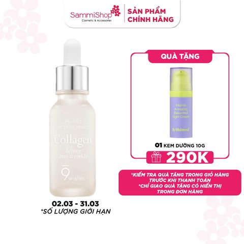 9 Wishes Tinh chất Ultimate Collagen Ampule Serum 25 ml