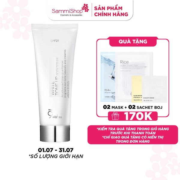 9 Wishes Tinh chất White Tone-up Body Serum 150ml