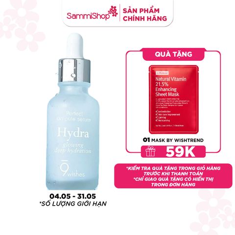 9 wishes Tinh chất Hydra Ampule II 30ml