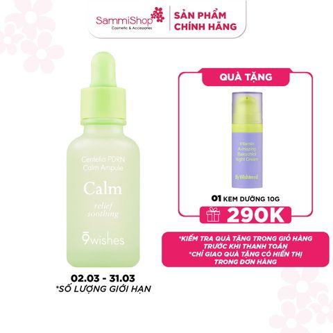 9 Wishes Tinh chất Centella PDRN Calm Ampule 30ml