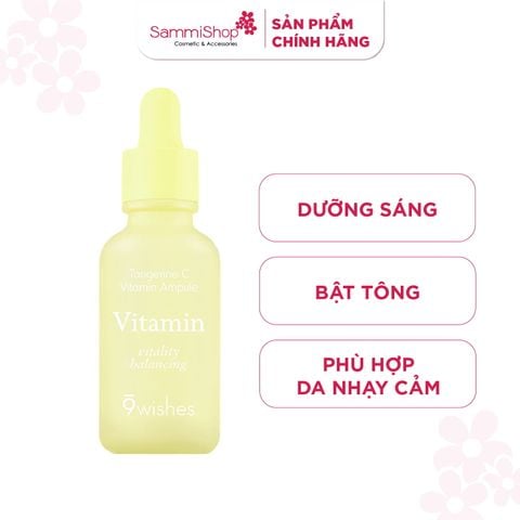 9 Wishes Tinh chất Tangerine C Vitamin Ampule 30ml