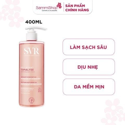APP+WEB 01.06 - 30.06  SVR Gel rửa mặt và tắm Topialyse Gel Lavant 400ml