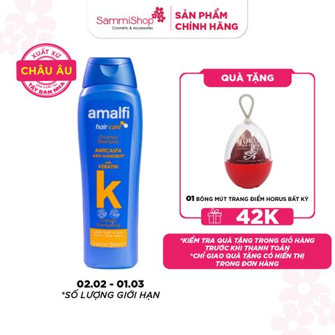 Amalfi Dầu gội Anti-dandruff Shampoo with Keratin 750ml