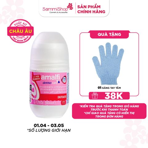 Amalfi Lăn khử mùi Infiniti Antiperspirant Deodorant 50ml