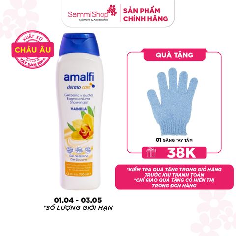 Amalfi Gel tắm Vanilla Shower Gel 750ml