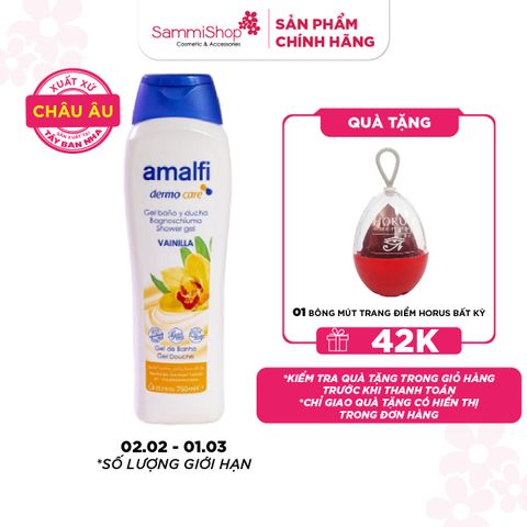 Amalfi Gel tắm Vanilla Shower Gel 750ml