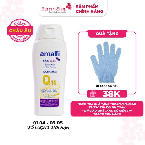 Amalfi Sữa dưỡng thể Q10 Coenzyme Body Milk 500ml