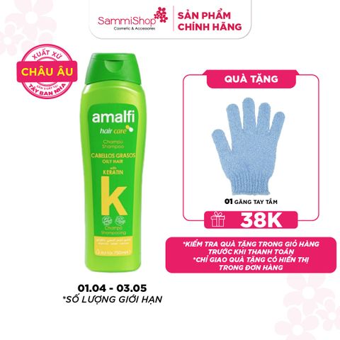 Amalfi Dầu gội Oily Hair Shampoo With Keratin 750ml