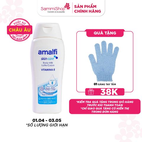 Amalfi Sữa dưỡng thể Vitamin E Body Milk 500ml