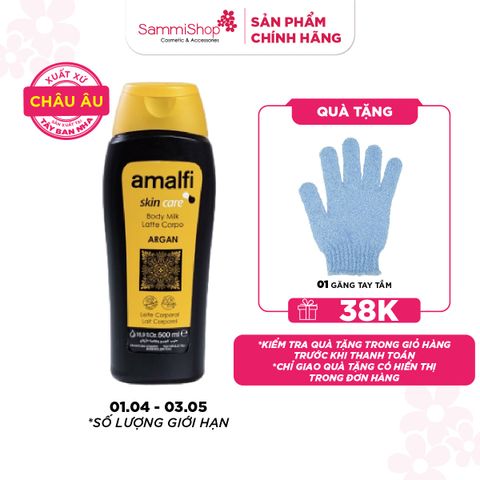 Amalfi Sữa dưỡng thể Argan Body Milk 500ml