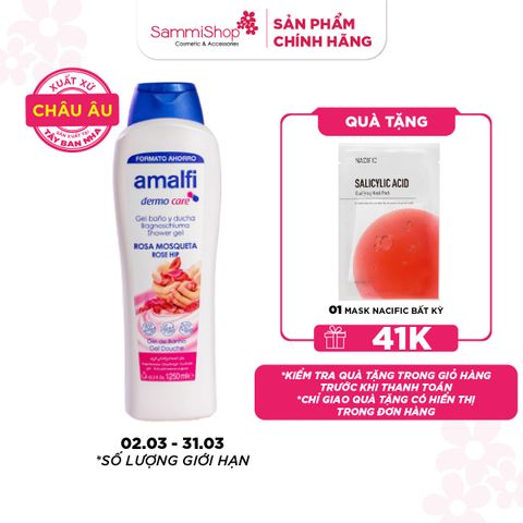 Amalfi Gel tắm Rose Hip Shower Gel 1250ml