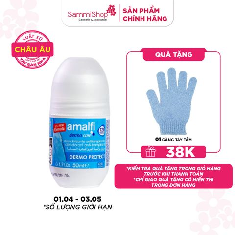 Amalfi Lăn khử mùi Dermo Protect Antiperspirant Deodorant 50ml