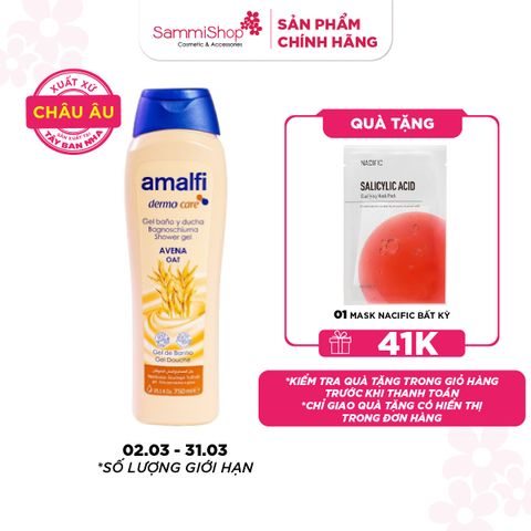 Amalfi Gel tắm Oat Shower Gel 750ml