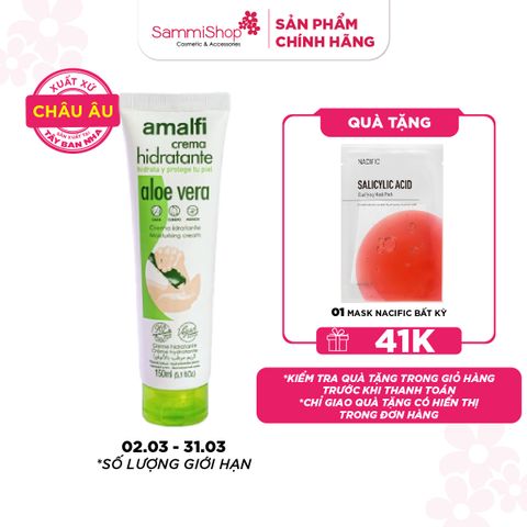 Amalfi Kem dưỡng Aloe Vera Moisturising Cream 150ml