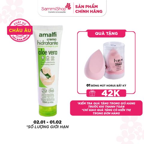 Amalfi Kem dưỡng Aloe Vera Moisturising Cream 150ml