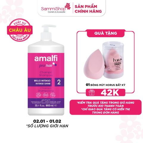 Amalfi Dầu gội Intense Shine Shampoo 900ml