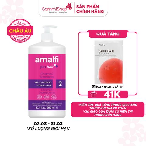 Amalfi Dầu gội Intense Shine Shampoo 900ml