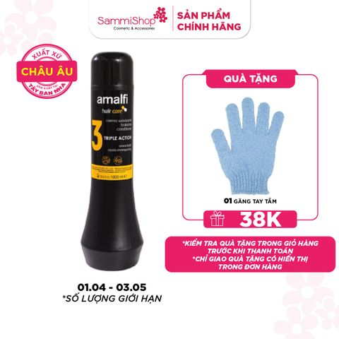 Amalfi Dầu xả Triple Action Conditioner 1000ml